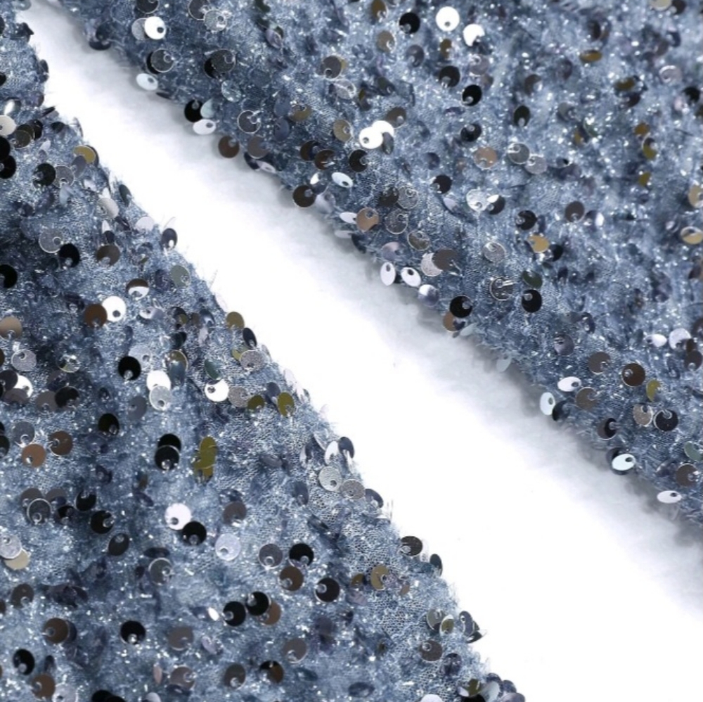 Dusty Blue sequin dress
